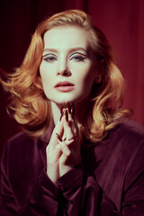 theater actress portrait