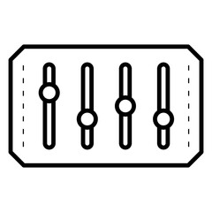 slider bar icon