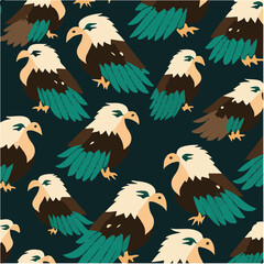 cute simple eagle pattern, cartoon, minimal, decorate blankets, carpets, for kids, theme print design
