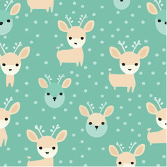 cute simple deer pattern, cartoon, minimal, decorate blankets, carpets, for kids, theme print design
