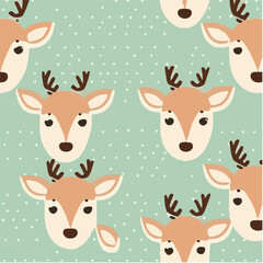cute simple deer pattern, cartoon, minimal, decorate blankets, carpets, for kids, theme print design
