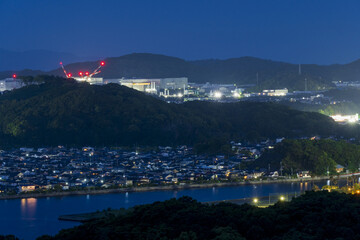 夜景　シーサイド