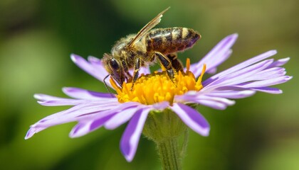bee honeybee Apis Mellifera honey insect flower