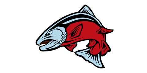 Colored Trout Logo