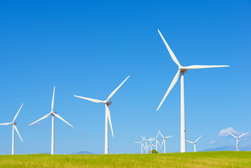 Wind turbine generators for green electricity production