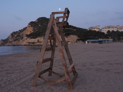 Torre de observacxion de guarda playa