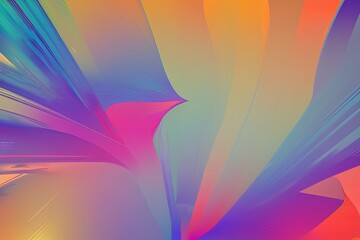 Abstract Design, blur abstract background with beautiful colors , 8k - generative ai