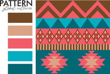 Samba Design: Global Cultures Seamless Pattern. 