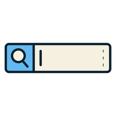 Fototapeta premium address bar icon