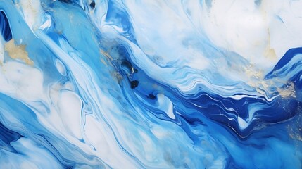 Picture an exquisite marble background, dominated by varying shades of blue - illustration 