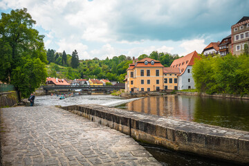 Cesky Crumlov old town, Czech Republic