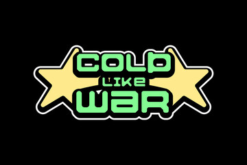 Vintage cold streetwear y2k graphic design