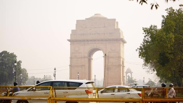 Side shot of India gate