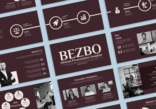 BEZBO Minimal Presentation Template