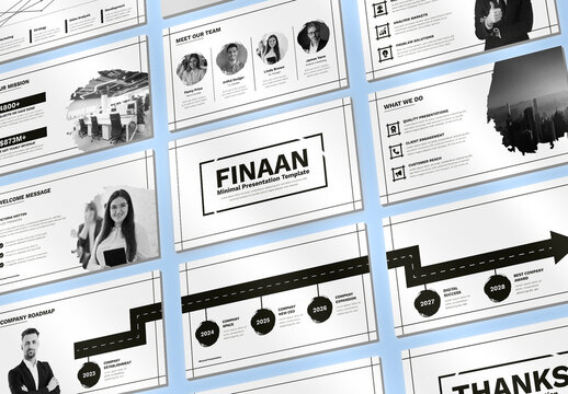 FINAAN Business Presentation Template