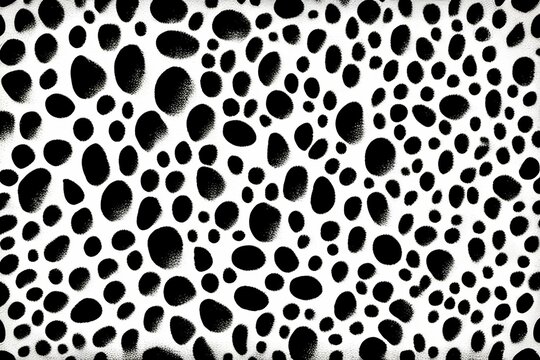 Distressed background in black and white texture with spots, scratches and circles. - generative ai
