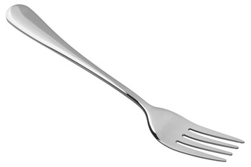 Fork, cutlery isolated on white background, full depth of field