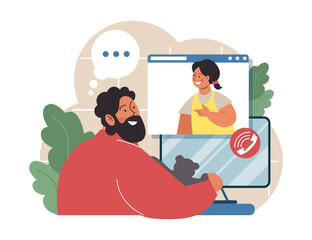 Joint parenting. Divorced spouses raising a child together. Joint physical