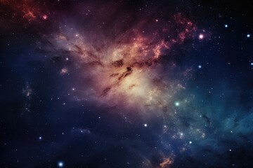 Obraz premium Sky with stars