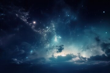 Obraz na płótnie Canvas Sky with stars