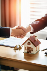 Protecting Investments: Real Estate Agent Discusses Home Purchase Agreement and Insurance for Secure Transactions