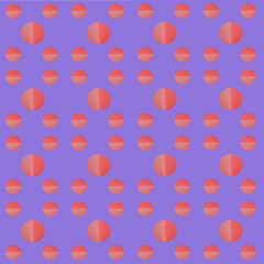 seamless pattern with circle, vector illustration