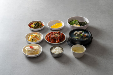 Yeonpotang, raw octopus, stir-fried iron plate, stir-fried raw octopus, galbi, octopus, stir-fry, octopus seafood pancake, green onion pancake,