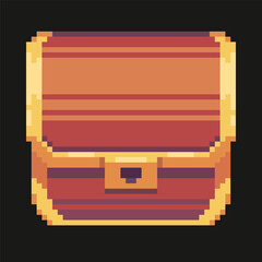 Editable vector illustration of chest