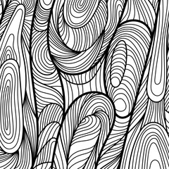 Doodle Pattern Abctract