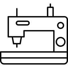 Obraz premium Sewing Machine Icon