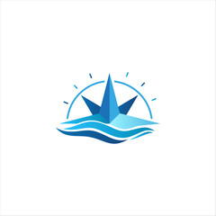 Beach Logo Template Vector