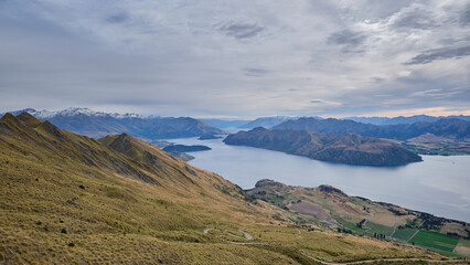 Hiking up Roys Peak in Wanaka, New Zealand