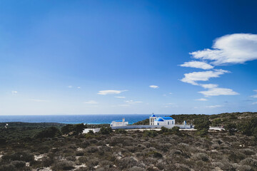 Naklejka premium Chapel on the Greek island of Kos.