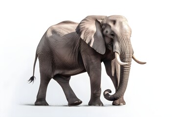 Fototapeta na wymiar Elefant isolated 