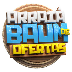 ARRAIÁ BAUM DE OFERTAS SELO 3D FESTA JUNINA DE SÃO JOÃO  © Diego