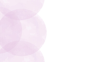 水彩風　シンプル　丸いモチーフ　背景　素材