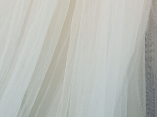 Obraz premium Abstract blurred pure white colour fabric pattern for background or illustration, Advertising design graphic product, Elegant horizontal, gradiant backdrop, curtain