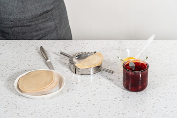 Sweet Cherry Empanadas in Air Fryer