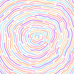 Feminine colors doodles lines vector background