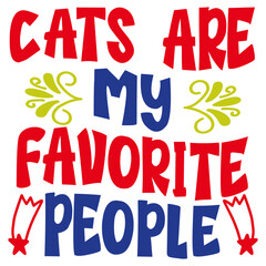 Retro Cat T-shirt Design, Vector