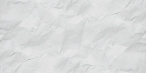 White creased crumpled paper sheet texture can be use as background. Ragged White Paper, white waxed packing paper texture.	