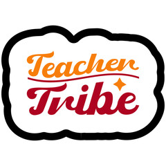 Retro Teacher  T-shirt Design, Vector