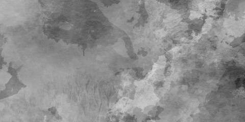 White and black marble texture with grunge and blurry stains, Abstract grunge white or grey watercolor painting background, Concrete old and grainy wall white color grunge texture with stains.	