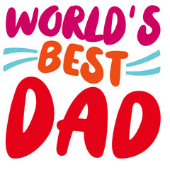Retro Father's Day T-shirt Design, Vector