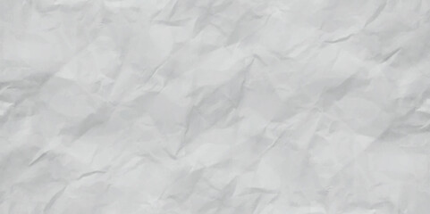 White creased crumpled paper sheet texture can be use as background. Ragged White Paper, white waxed packing paper texture.	
