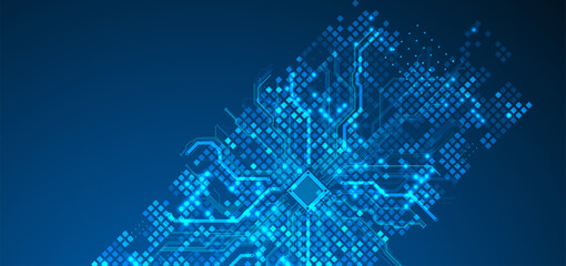 Abstract background on technological and scientific topics.