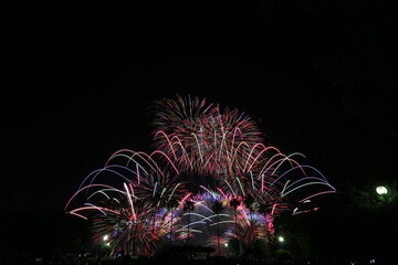 Nagoya Art Fireworks Festival in Japan