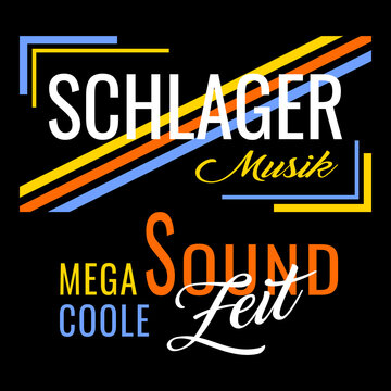Schlagermusik - mega sound - coole zeit