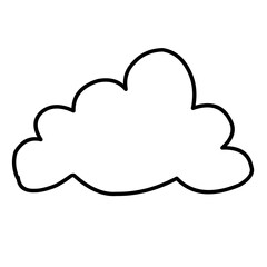 Cloud Line Icon 