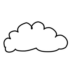 Cloud Line Icon 